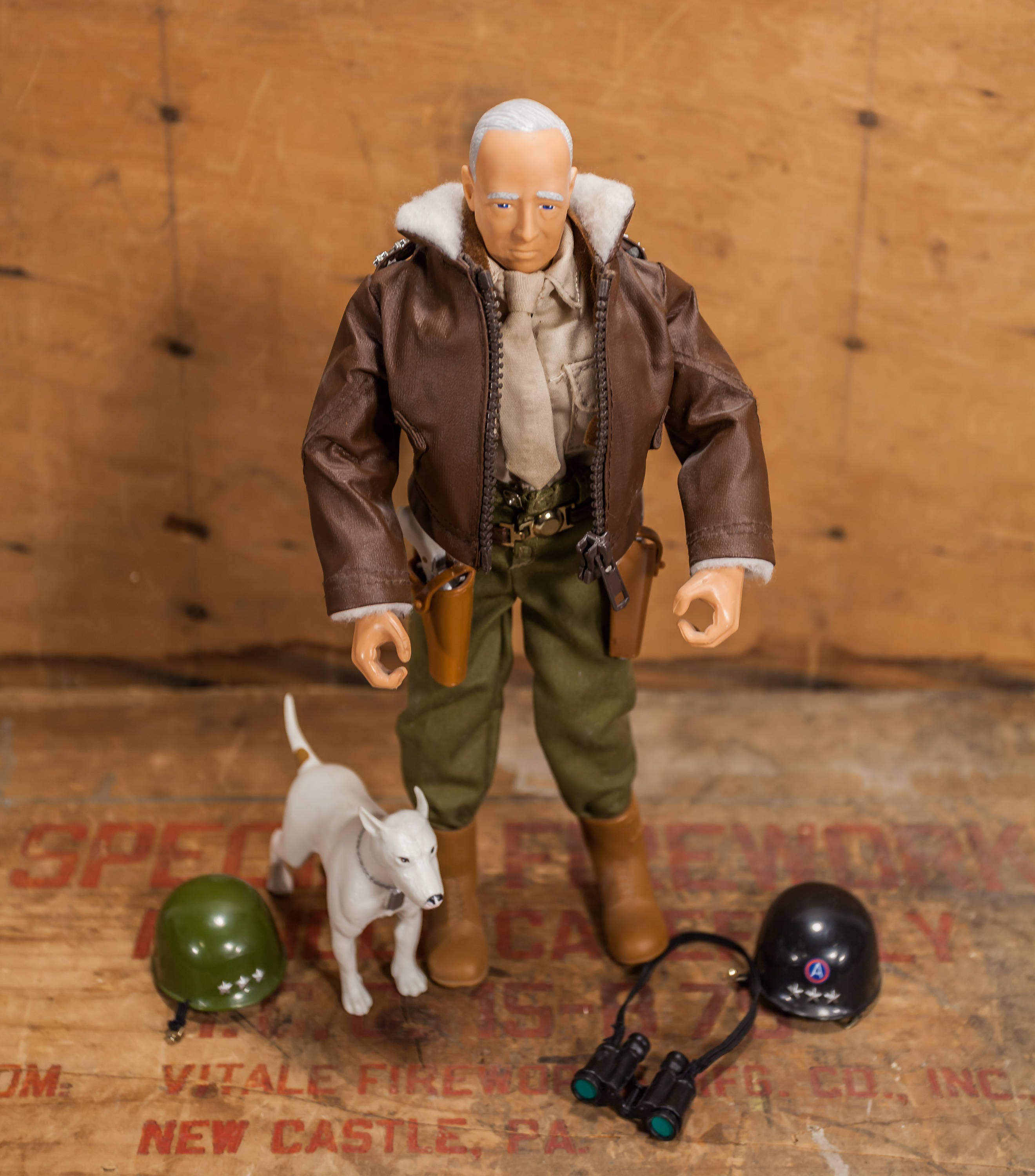 Vintage GI Joe Classic Collection General S. Patton Action Figure Toy 12 inch Collectable