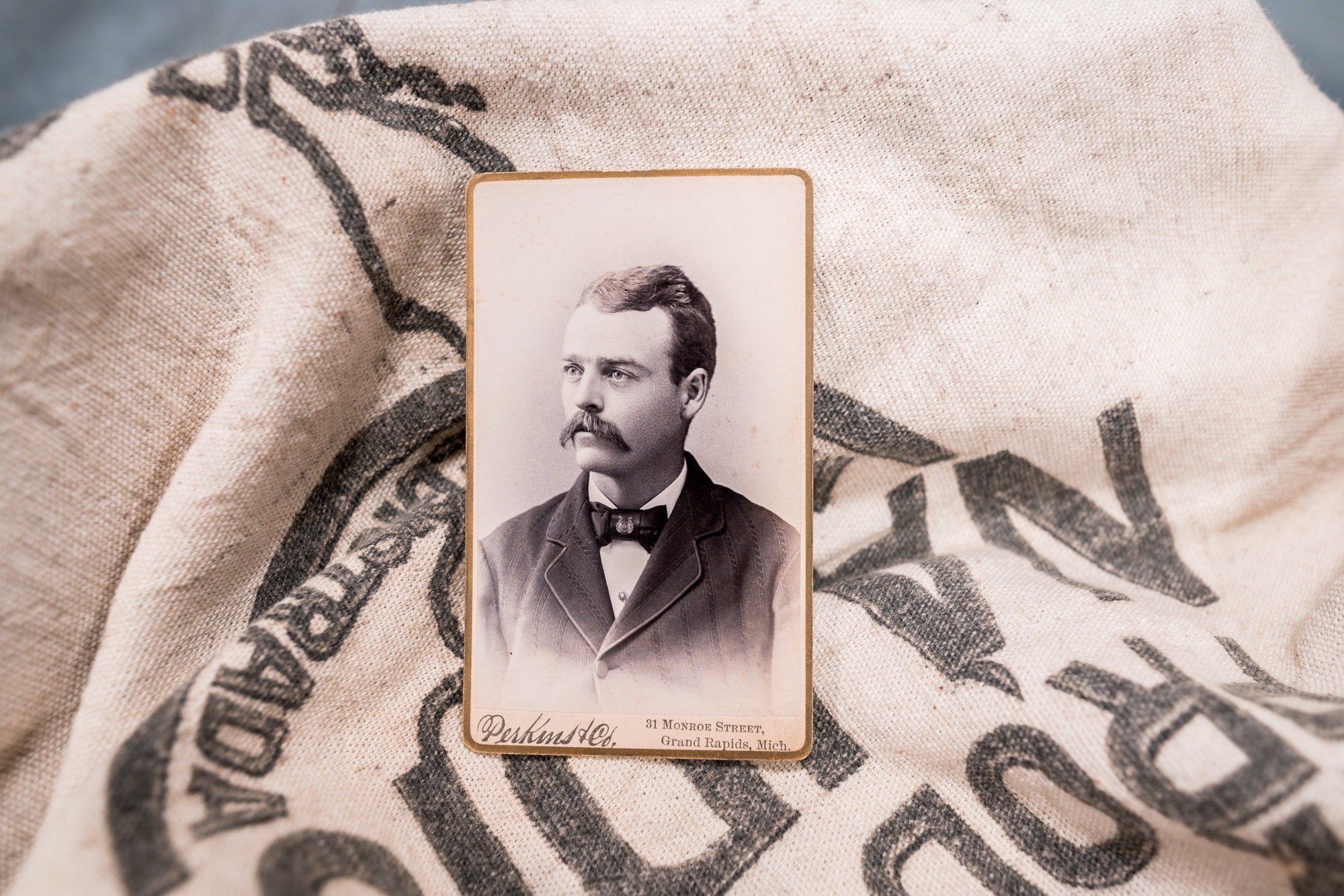 Antique Card Photography Photo Man Photograph Photo Props