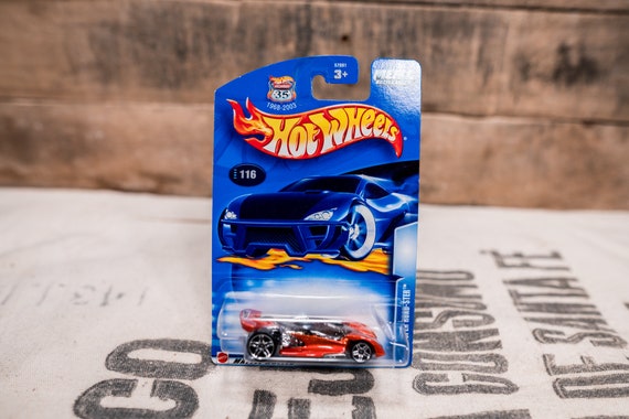 Vintage Hot Wheels 2002 Open Roadster #116 Mattel Collectable Toy Unopened Original Car Kids Man Cave