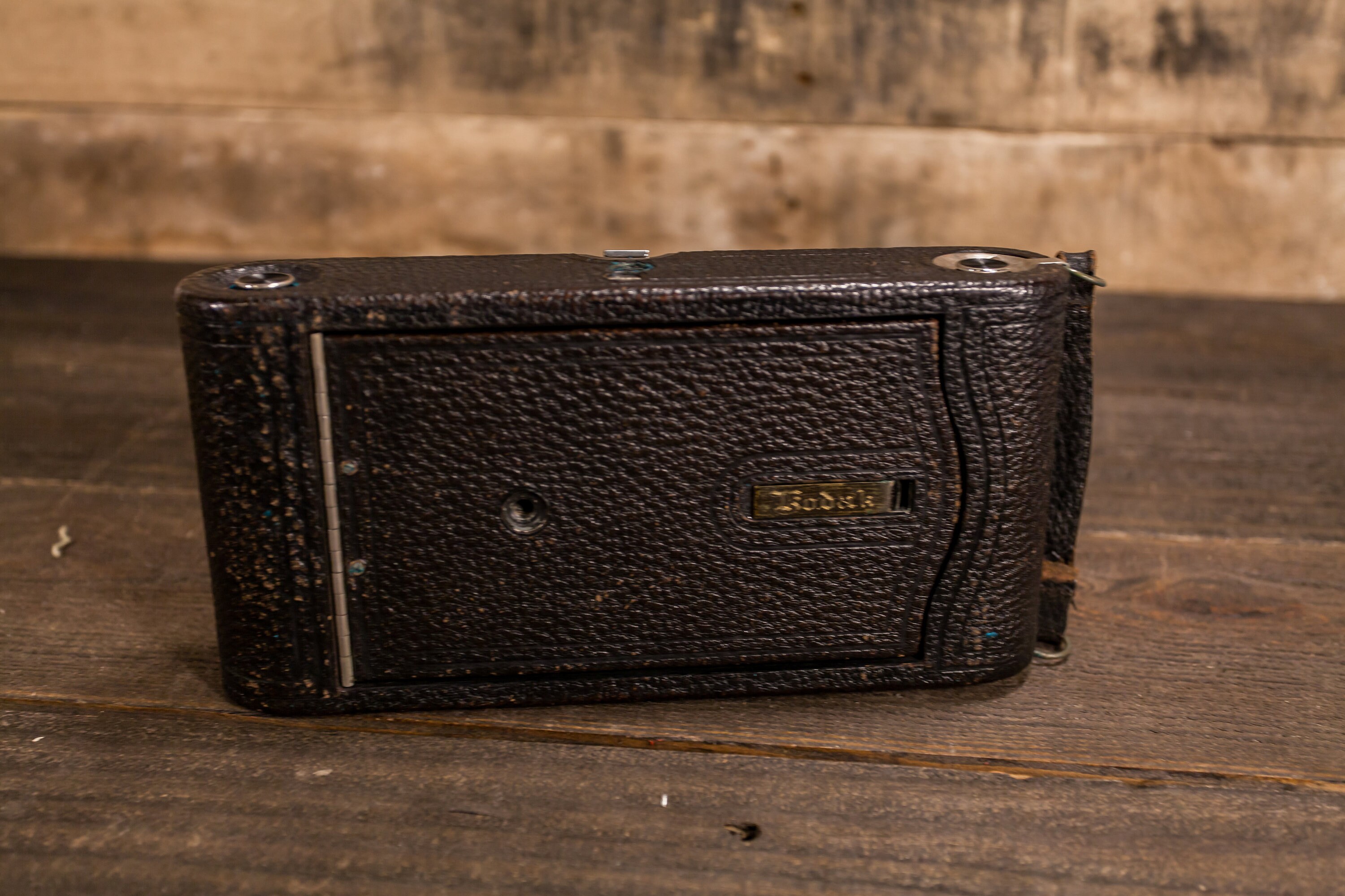 Vintage Kodak No 3A Folding Pocket Model C Camera Black Eastman Kodak