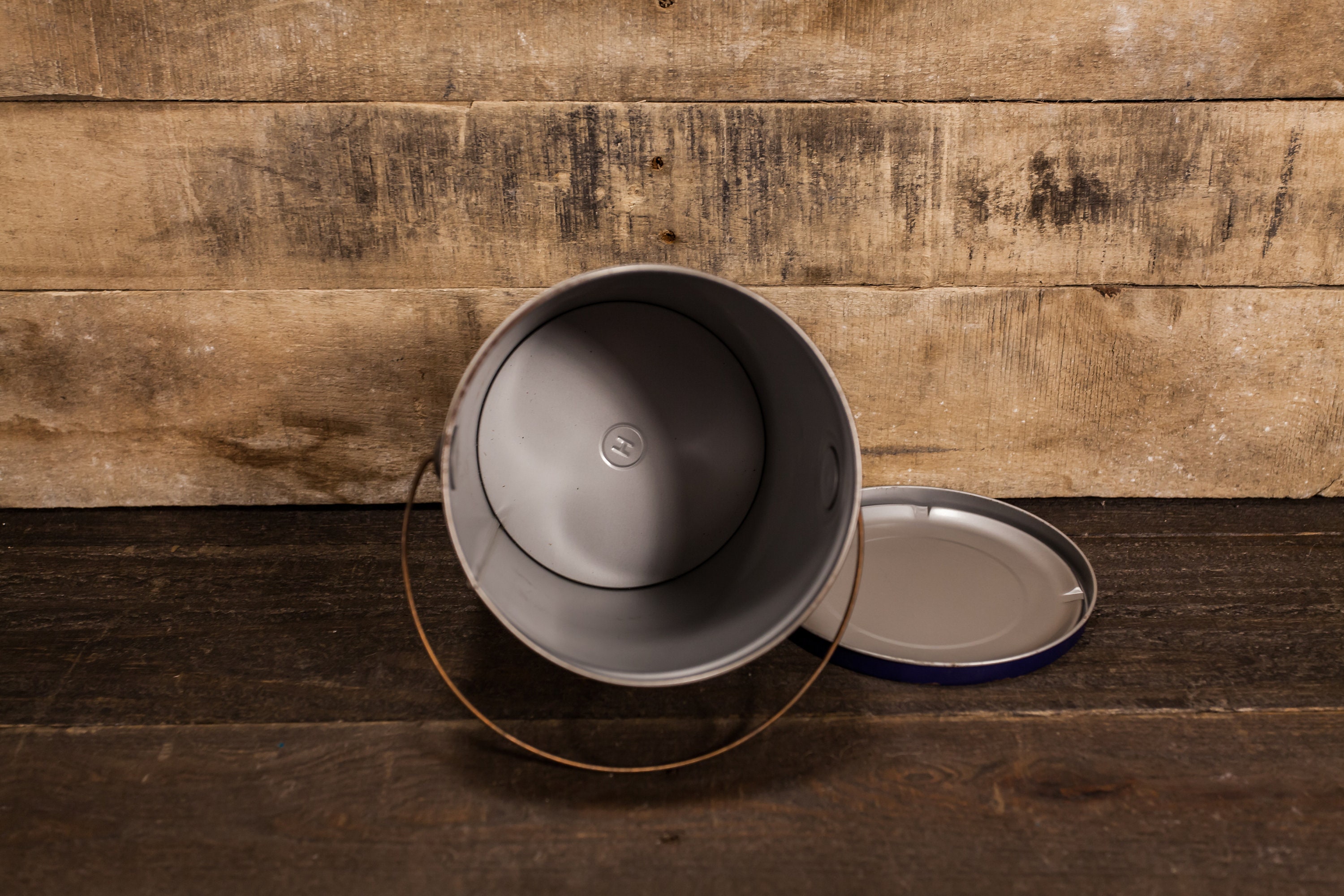 Vintage Galat's Corndale Lard Tin Pail Can Bucket Akron Ohio