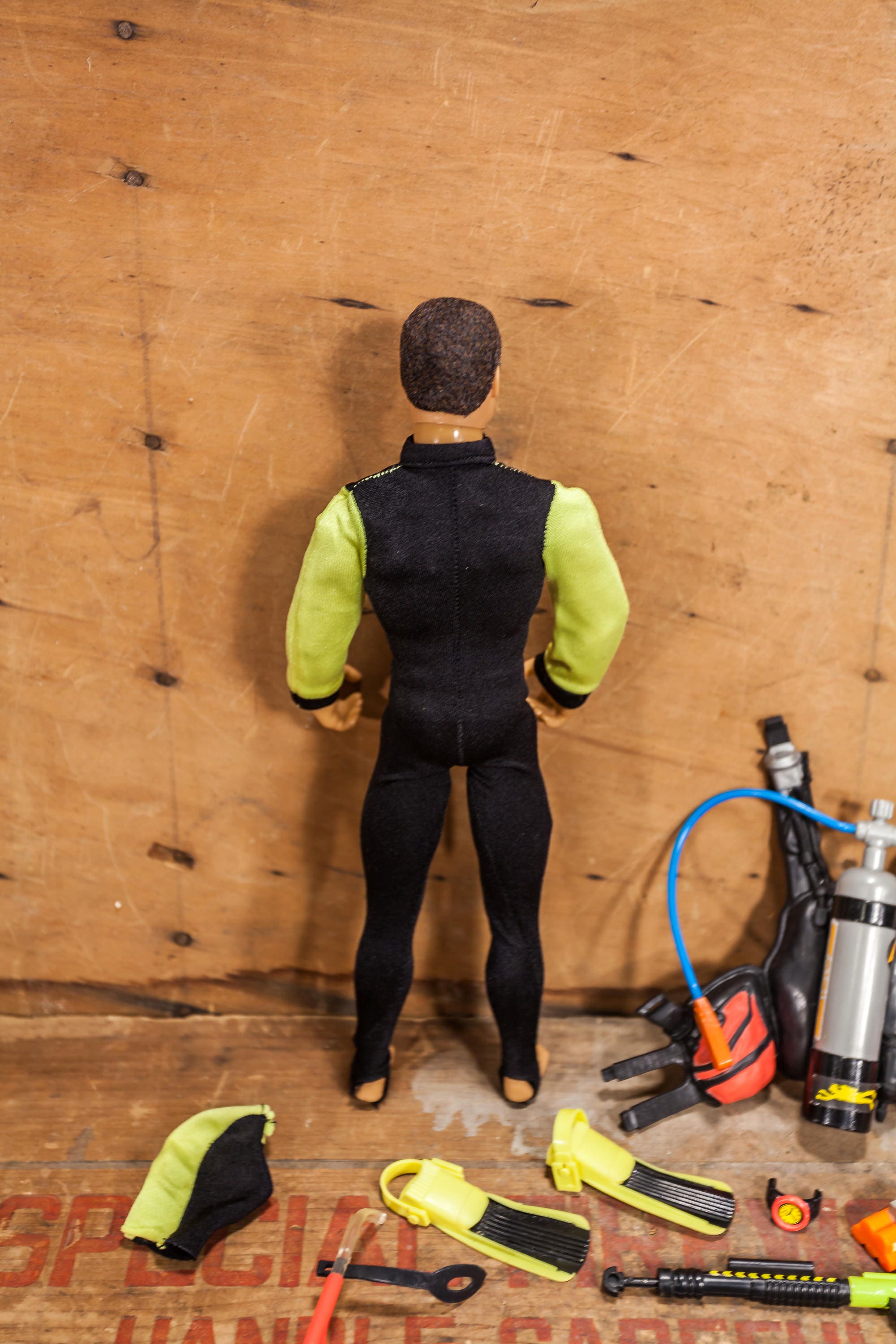 Vintage Hasbro International Action Man Scuba Diver Action Figure