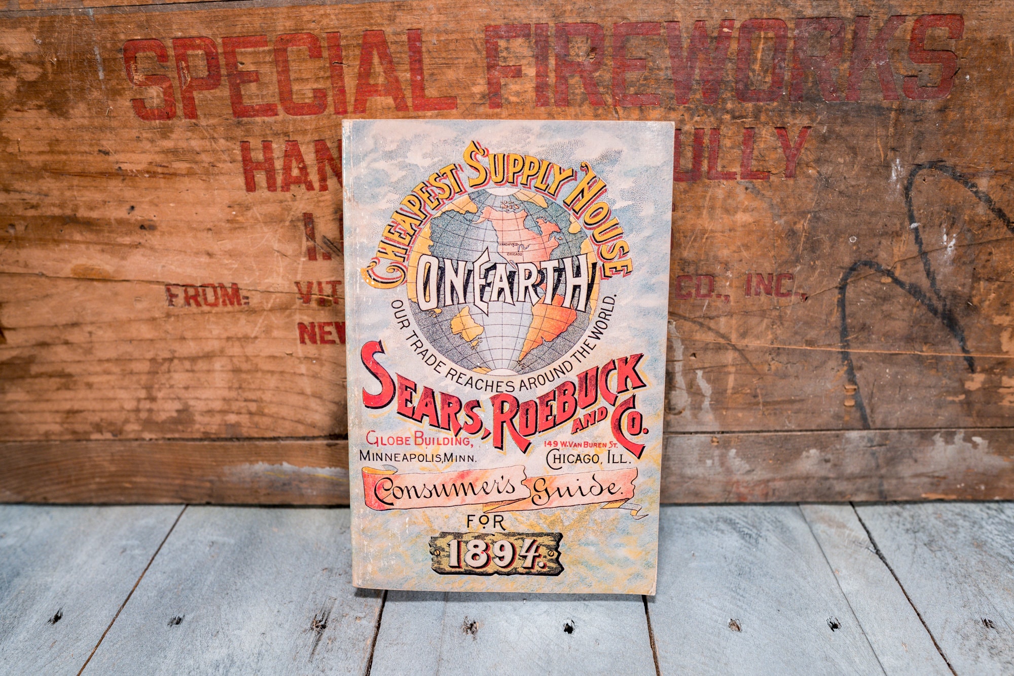 Vintage Sears Roebuck Co. Consumer's Guide for 1894 Cheapest Supply