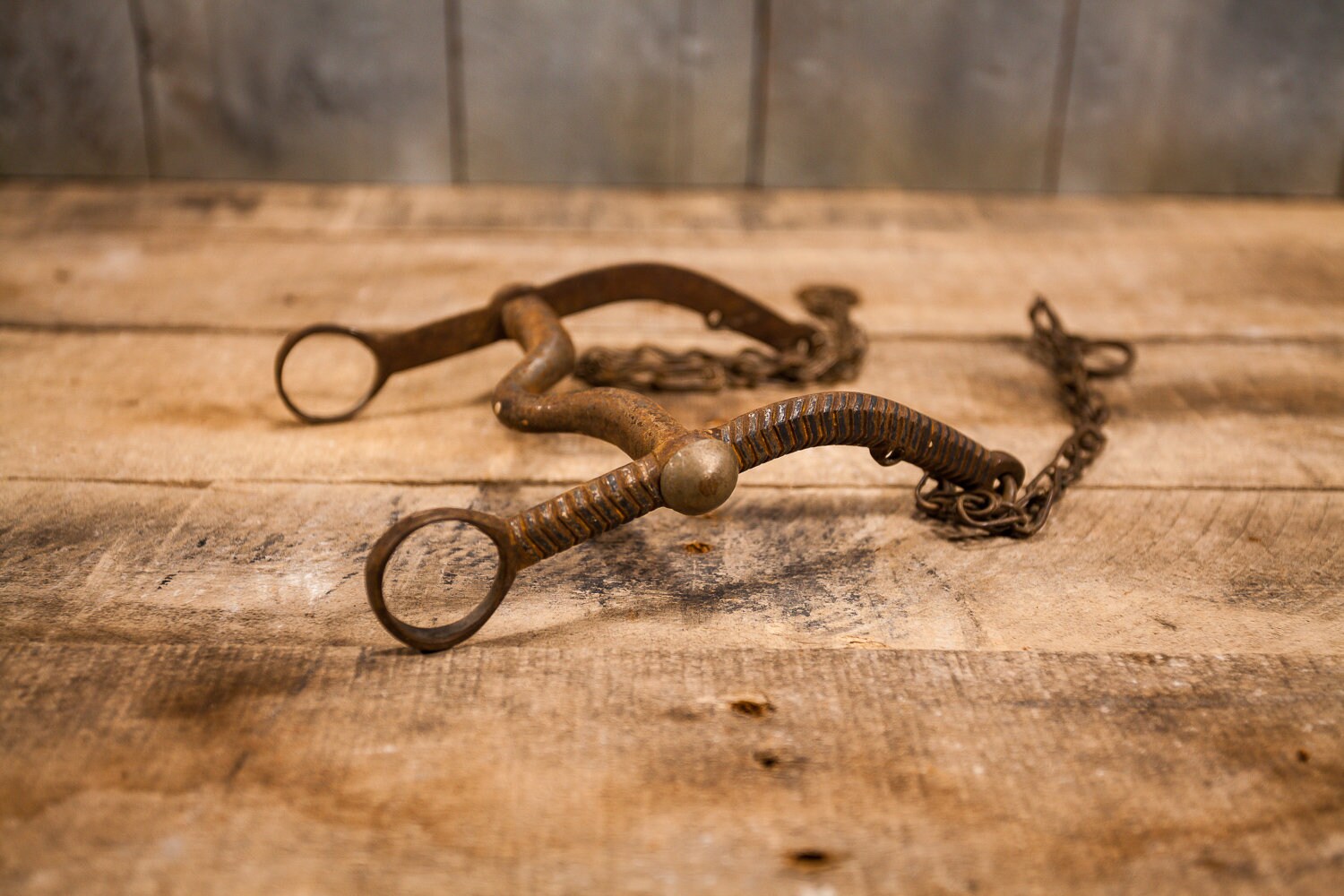 Vintage Horse Bit Metal Rustic Farming Barn Country Decor