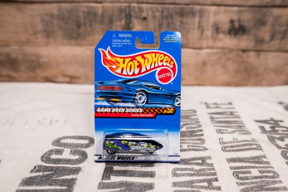 Vintage Hot Wheels 1998 Lean Machine Game Over Series #957 Mattel Collectable Toy Unopened Original Car Kids Man Cave