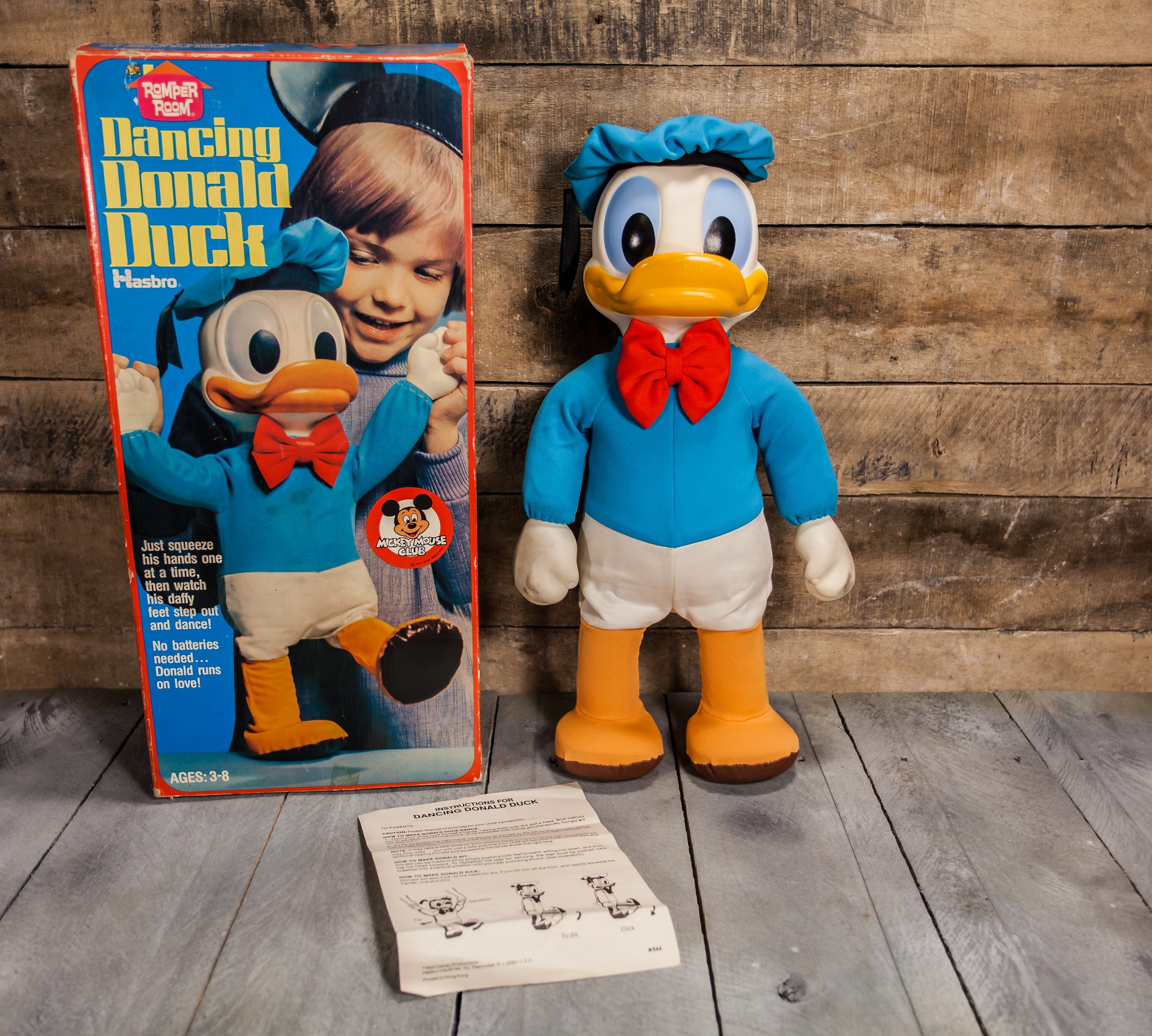 Vintage 1960s Hasbro Dancing Donald 