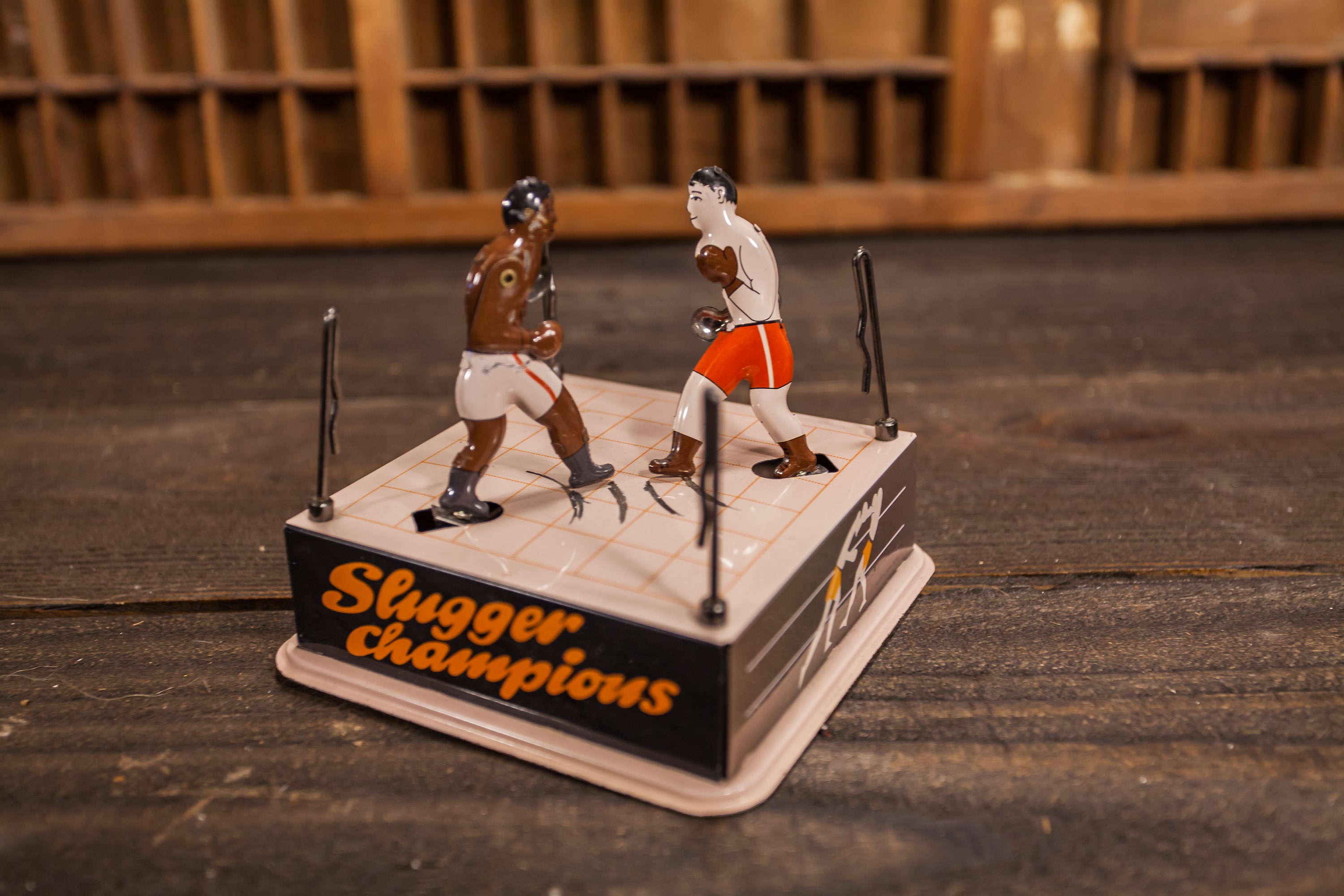 toy boxers in ring