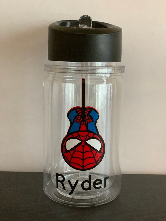 spiderman water bottle for kids