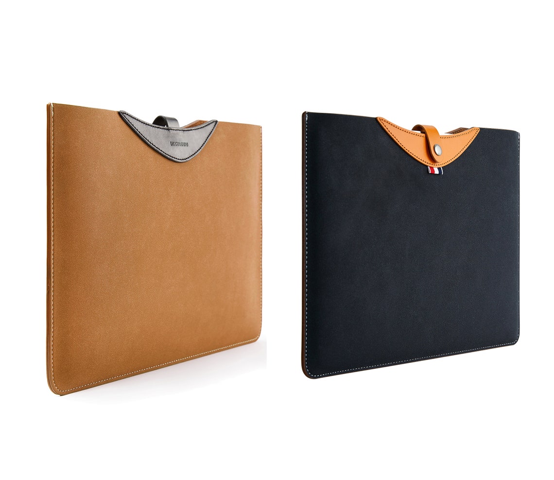 Laptop Sleeve Macbook Air 13 Inch Leather Bag Case for Apple Etsy