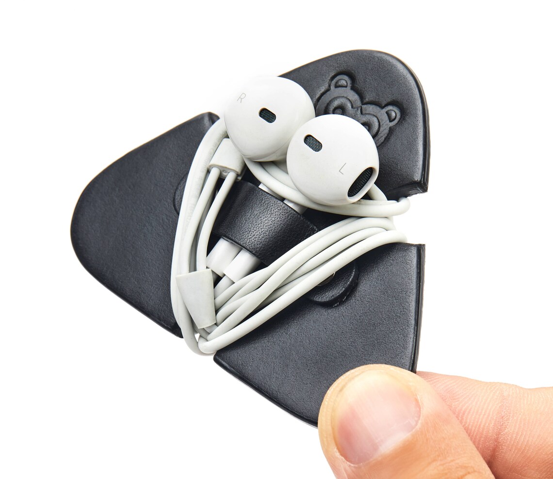 Headphones Cable Tidy Earphones Cable Organizer Case Ear Etsy