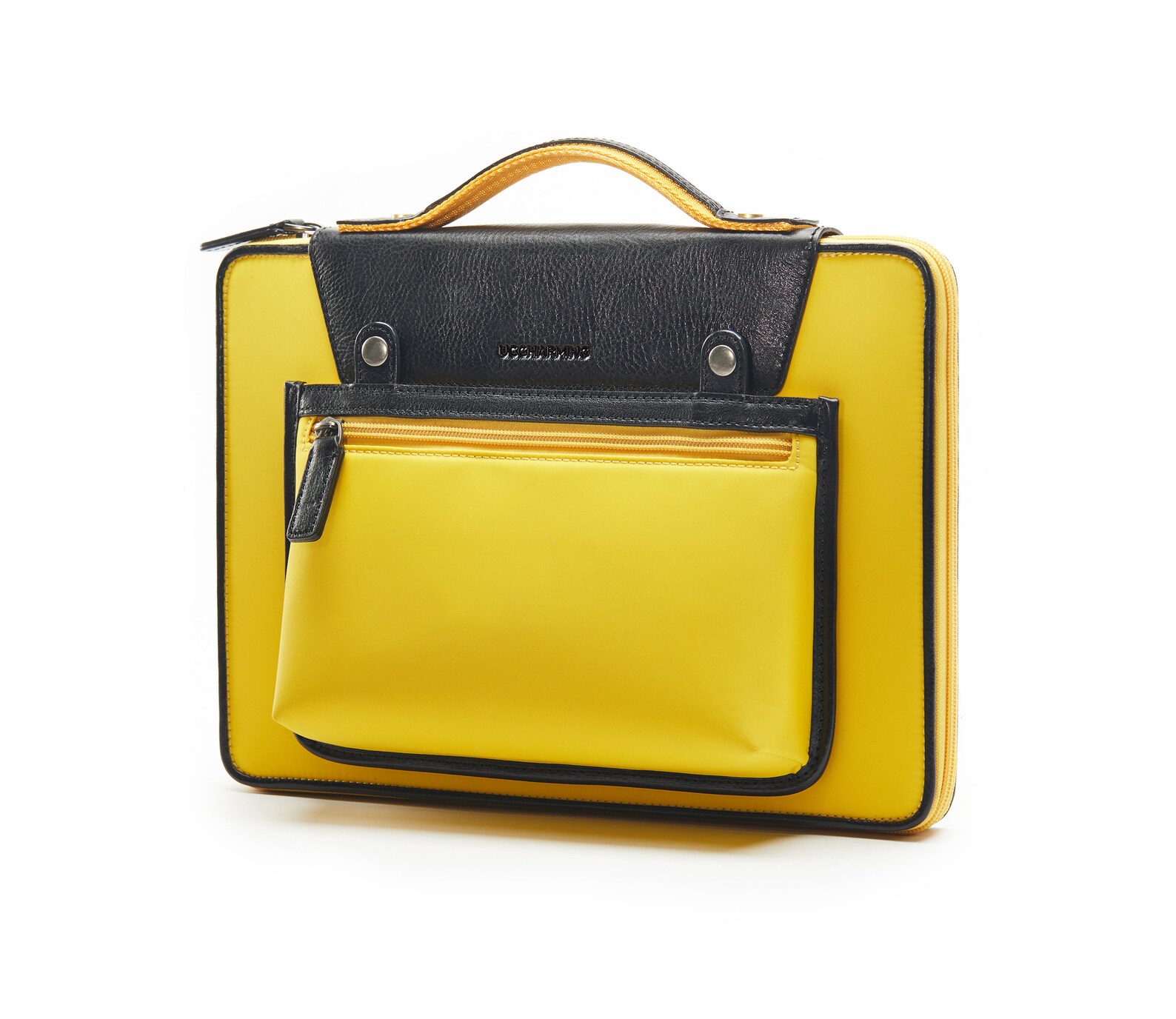 Waterproof Laptop Pouch with Genuine Leather Handle Briefcase Etsy