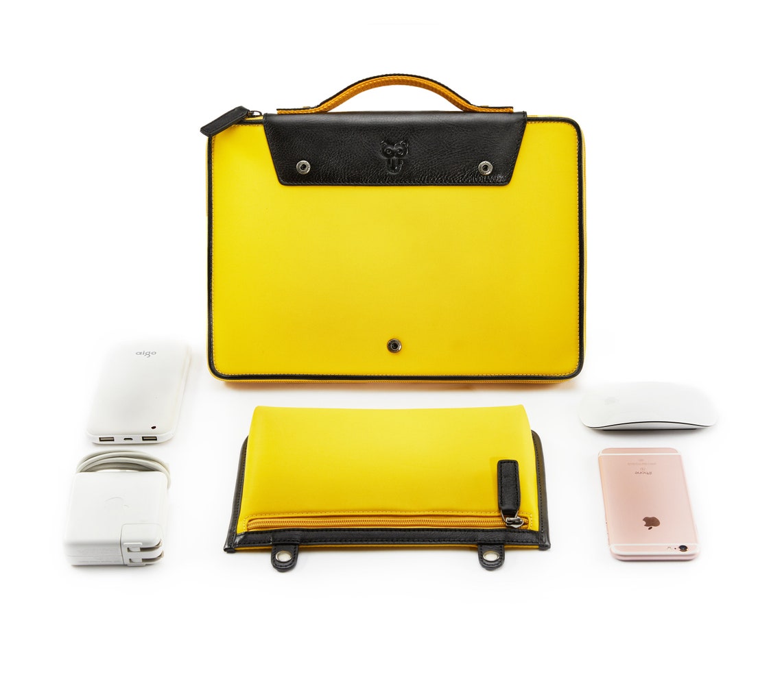 Laptop Bag Leather 13 Inch Macbook Pro Case Macbook Air 13 Etsy Hong Kong