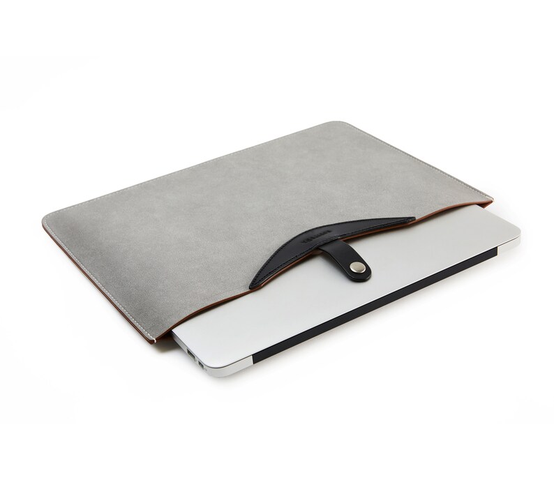 Laptop Sleeve Macbook Air 13 Inch Leather Bag Case for Apple Etsy