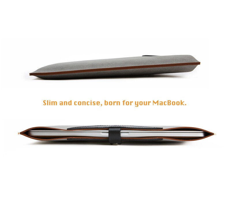 Laptop Sleeve MacBook Air 13 Inch Leather Bag Case for Apple Etsy