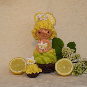 Crochet Pattern Muffin / Cup Cake - Lemon