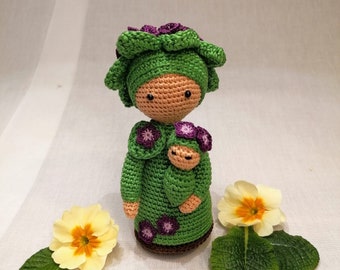 Primrose with baby - flower child