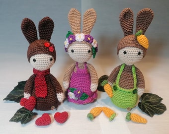 Bunnies 3-1 crochet pattern