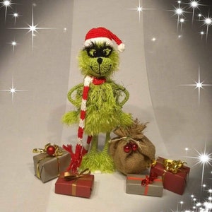 Christmas Grinch - Crochet Pattern - German and US
