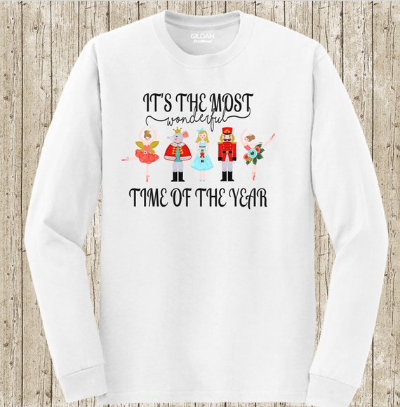 Adult Nutcracker Most Wonderful Time Clara Shirt Clara Etsy
