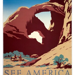 See America Fine Art Glicée Poster Digital Wall art Illustration Print Decorative SKU 0025 image 3