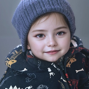 Navy Baby Beanie, Rib-Knit, Winter Hat, Baby Toque, Newborn Gift, Canada, Cuffed, Baby Hat, wool knit hat, wool hat, warm baby hat, winter