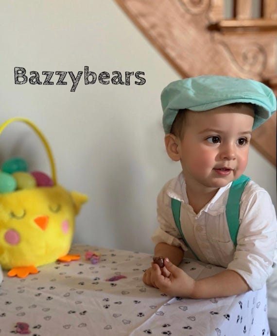 Irish Linen Flat Cap - Irish - Ireland - Handcrafted - Unisex