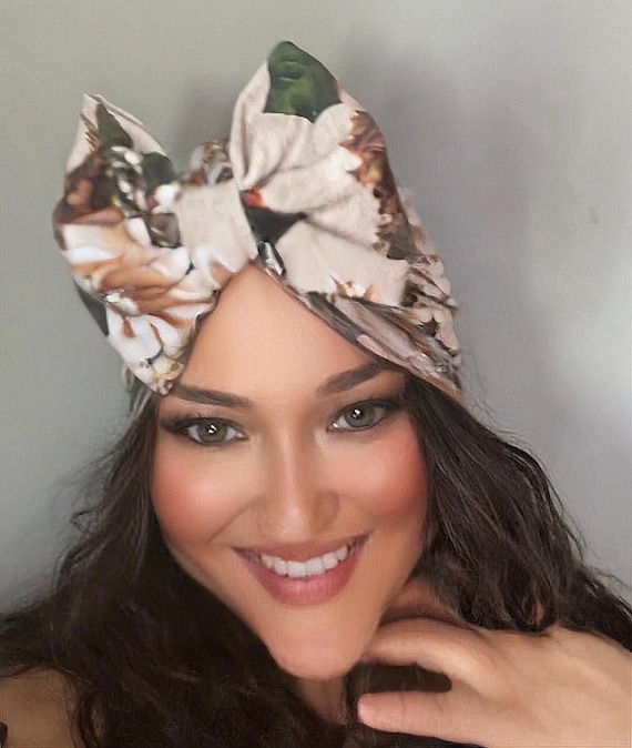 Floral Baby Turbans, Baby Hats, Cotton Baby Headband, Floral Baby Headband, Flower Baby Headwrap, Floral Bun, Baby Turban, Baby Headwap