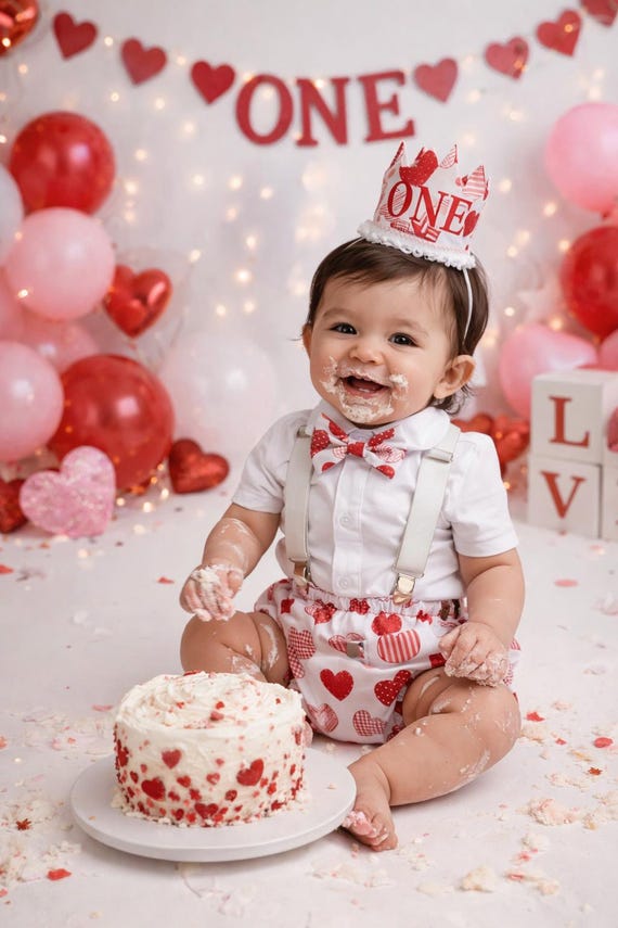 Boy Cake Smash Outfit, Red Boy Cake Smash, Milestone Pictures, 1st Birthday,Valentine’s Day Bow Tie,Christmas Bow tie, Tie and Diaper Cover