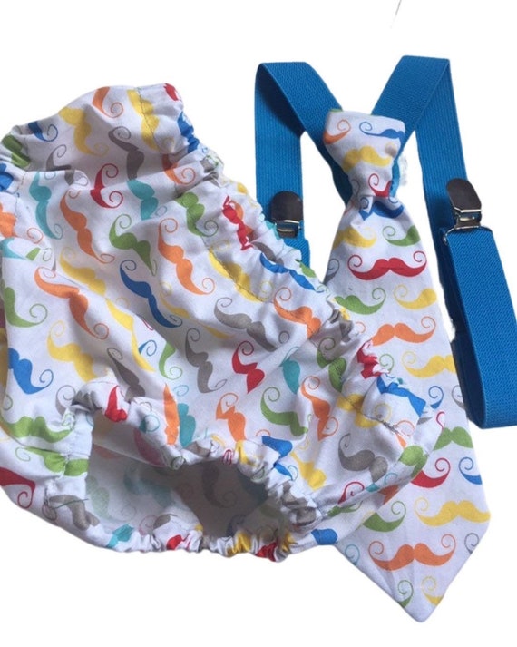 Mr Onederful Cake Smash Boy Outfit, Black Diaper Cover, Bow tie and Suspender, 1st Birthday Boy, Bowtie baby outfit, Bowtie birthday outfit