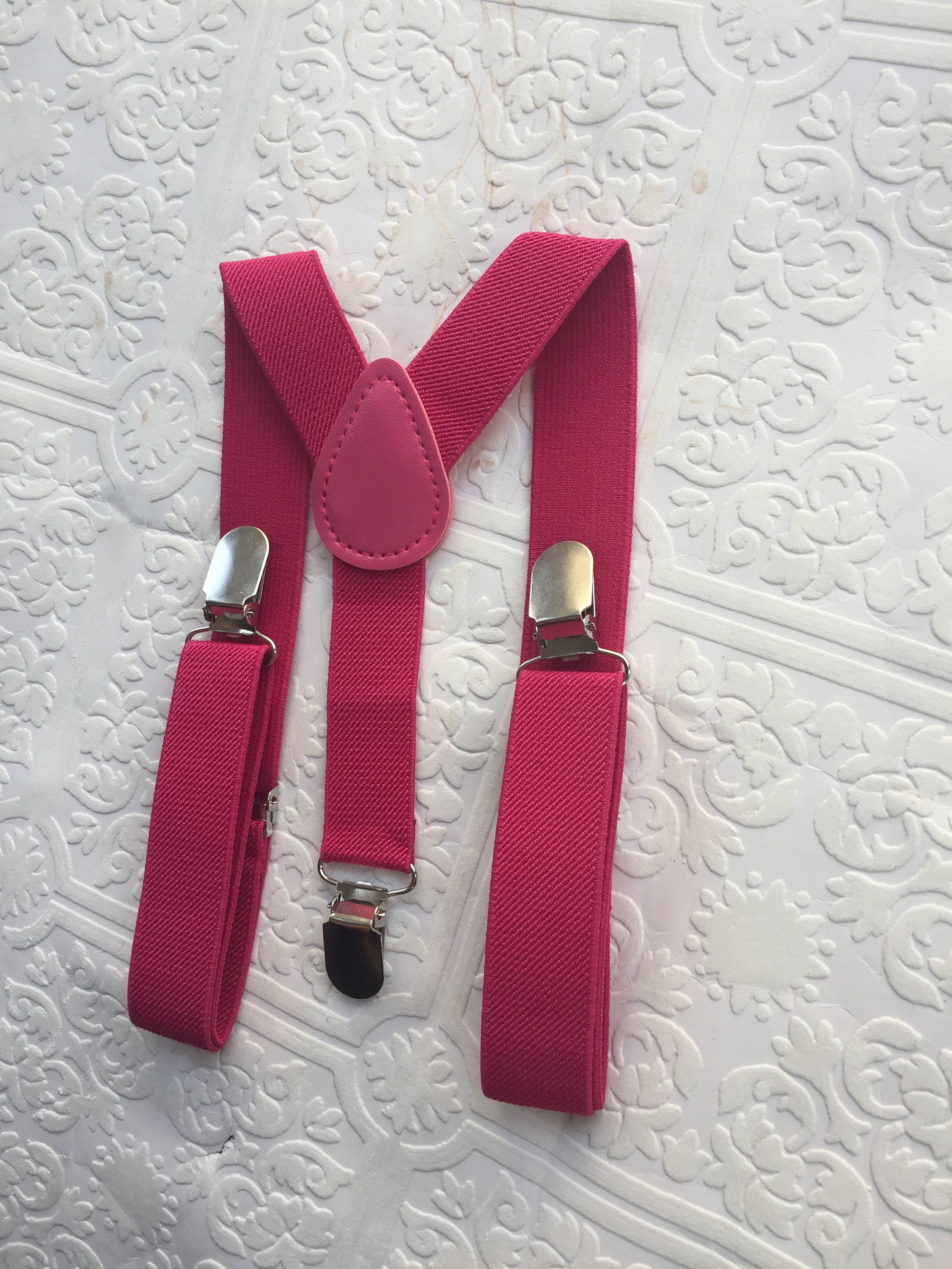 Pink suspenders, boy suspenders, baby suspenders, pink baby suspenders