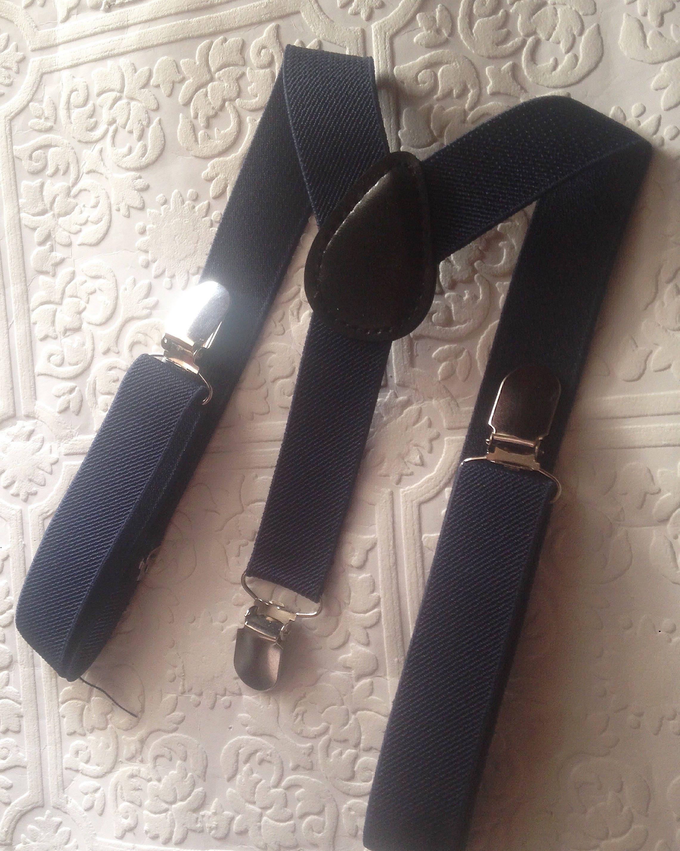 navy suspenders, boy suspenders, blue suspenders, baby blue suspenders ...