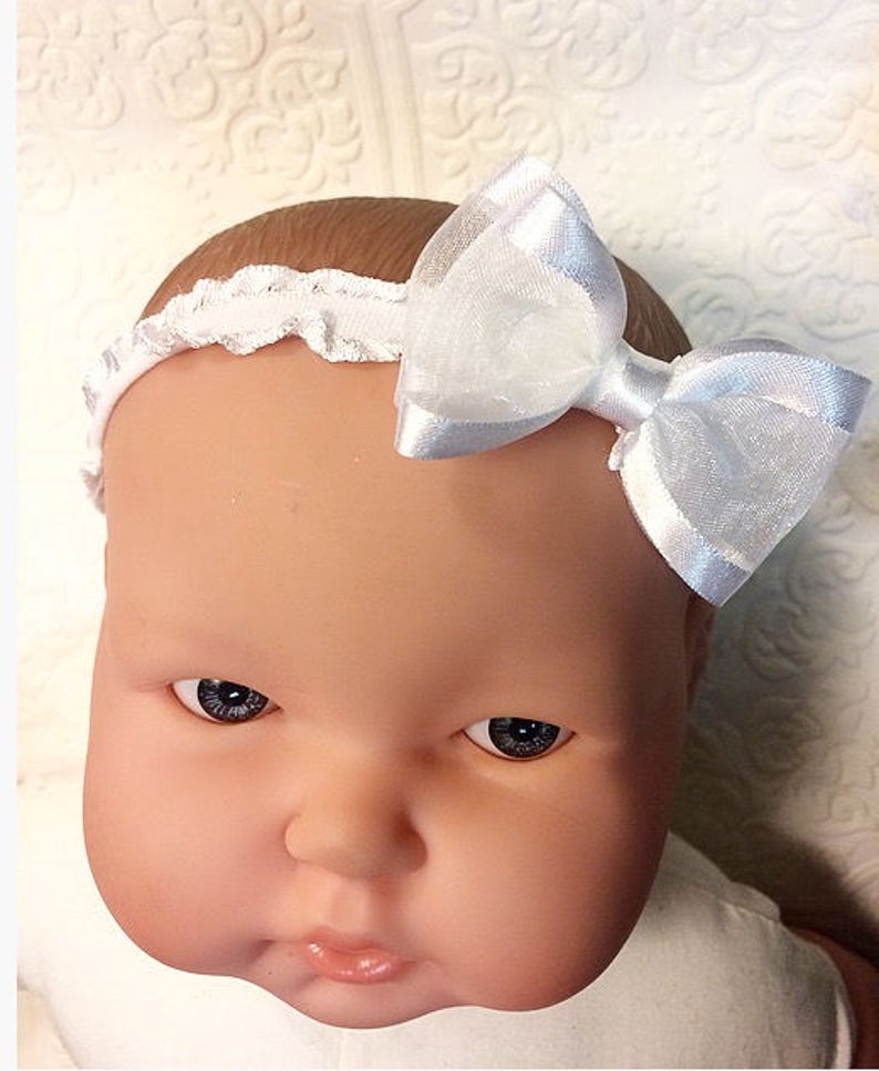 christening shoes set baptism shoes headband baby christening White baptism set headband shoe set baby shoe white baby shoes