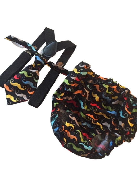 Mr Onederful Cake Smash Boy Outfit, Black Diaper Cover, tie and Suspender, 1st Birthday Boy, neck tie baby outfit, neck tie birthday outfit