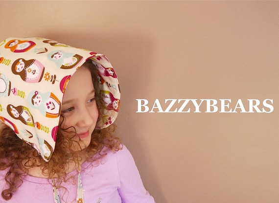 Fabric Bonnet, flower bonnet, watercolour flowers, baby hat, jersey bonnet, cotton bonnet, fabric sun hat, stretchy bonnet, visor