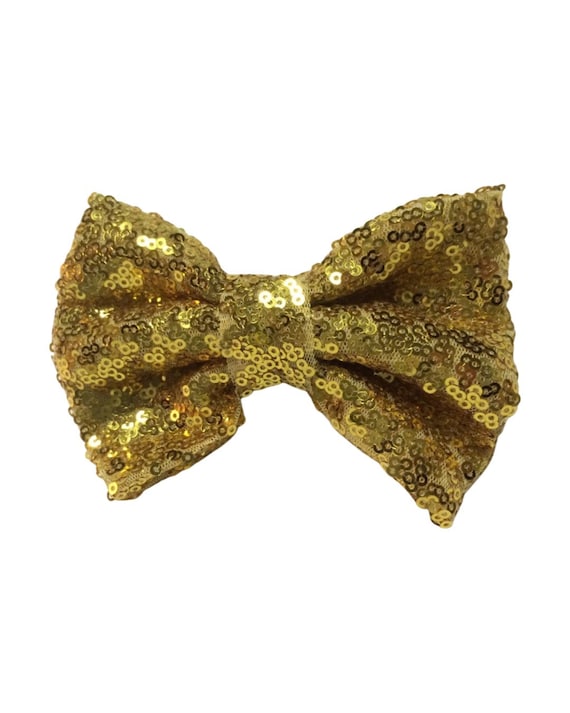 Gold bow headband, bow headband, gold headband, baby gold headband, Christmas headband, Christmas baby headband, sparkling headband, prop