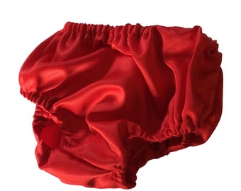 Red bloomers for baby boy/ girl, baby girl bloomers, nappy cover, diaper cover, bloomers for toddlers