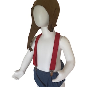 Aviator pilot sitter set - baby boy photo prop - baby clothes - vintage style - pilot cap - cake smash outfit - navy main image 1