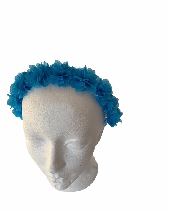 Flower girl headband, flower girl hair accessories, bridesmaid hair piece, flowergirl gift, wedding hair accessories, satin headband