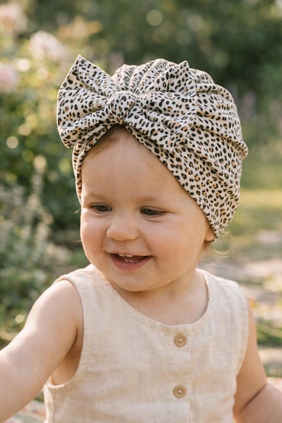 Leopard Bow Knot Turban