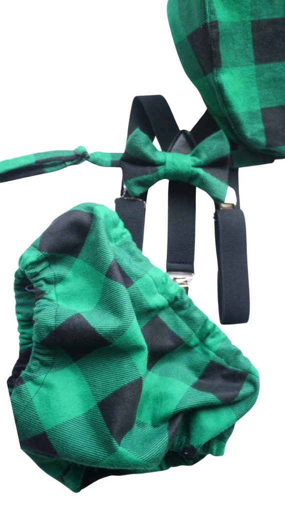 Lumberjack Diaper Cover, Buffalo Plaid First Birthday Outfit, Wild One Cake Smash, First Birthday Boy