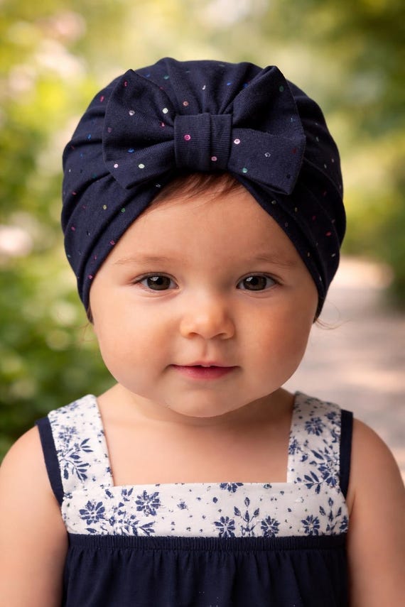 Black jersey turban hat / newborn baby turban hat / kids turban hat / toddler turban hat / jersey turban / hipster baby