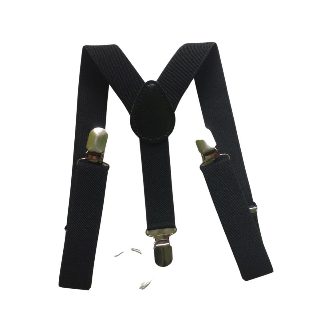 Black Suspenders, Boy Suspenders, Baby Suspenders, Black Baby