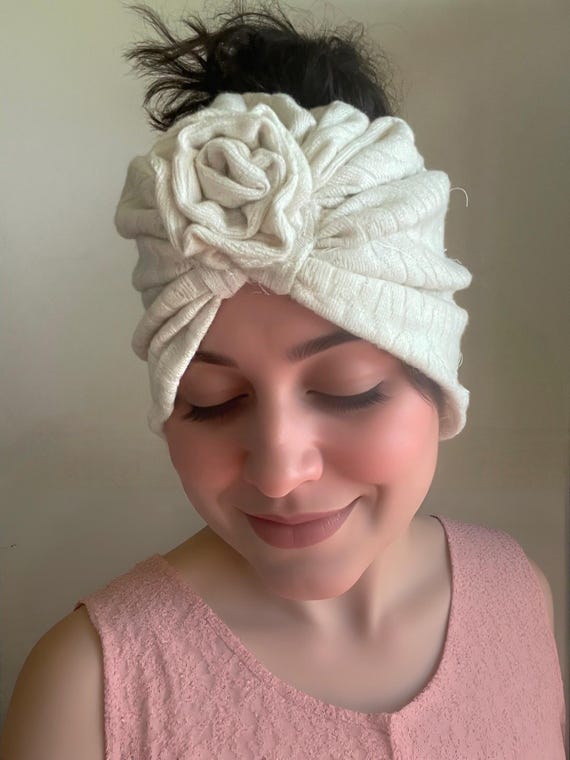 PRETIED TURBAN HEADWRAP, Turban, Womens Hat, stretch Knot, twist, Cap, chemo gift, teal, protective styling, headscarf, chemo hat, alopecia