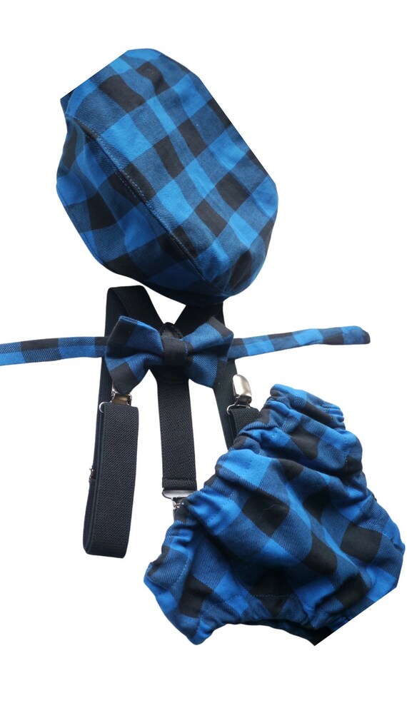 Lumberjack Diaper Cover, Buffalo Plaid First Birthday Outfit, Wild One Cake Smash, First Birthday Boy