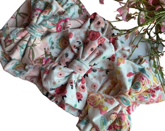 Stor rosett till huvudband, babyhårband, huvudband med knut, extra stora rosett till huvudband, babyhårband, stora hårrosetter till babyflicka,