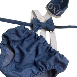 baby boy navy blue and white themed cake smash outfit nappy diaper cover suspenders bow tie boy first birthday outfit 1st birthday