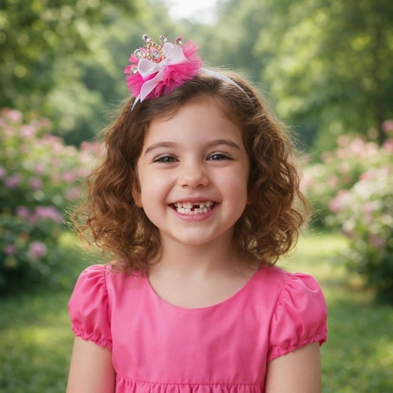 Tiara Headband,Crown Headband,Baby Crown Headband,baby shower gift,first birthday headband,party headband,photo prop,baby tiara,infant crown
