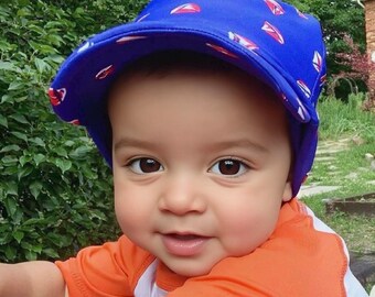 Sun Hat for Kid,Summer Hat for Kid Toddler Baby,Beach Hat for Kid Toddler Baby,Swim Hat for Kid Toddler Kid, Nautical Sailboat Ship
