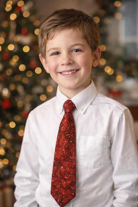 Christmas Bow tie, Christmas Holly, Pre-tied Bow tie, Red Holly on gold, Christmas Party ties, Bow ties for men, Boys bow tie, Red Bow ties