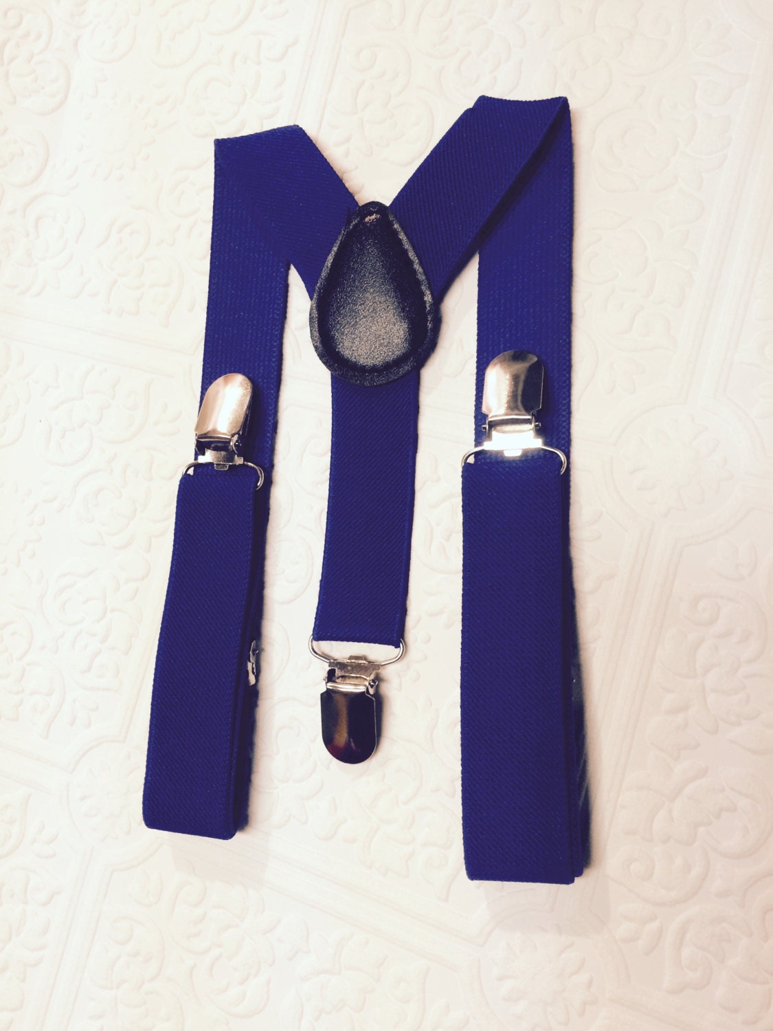Baby suspenders, royal blue baby suspenders, toddler suspenders, blue